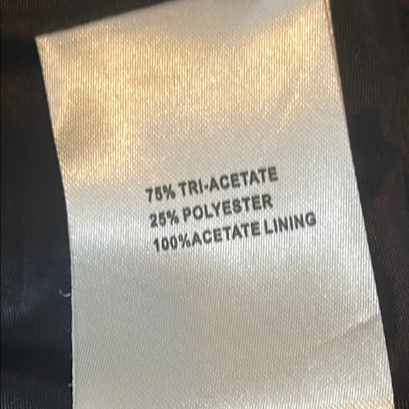 Musani Couture Black Ruffled Bow Front Peplum Satin Blouse Top EUR 42 Evening - Picture 9 of 12